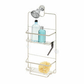 2-tier Shower Caddy - Satin nickel